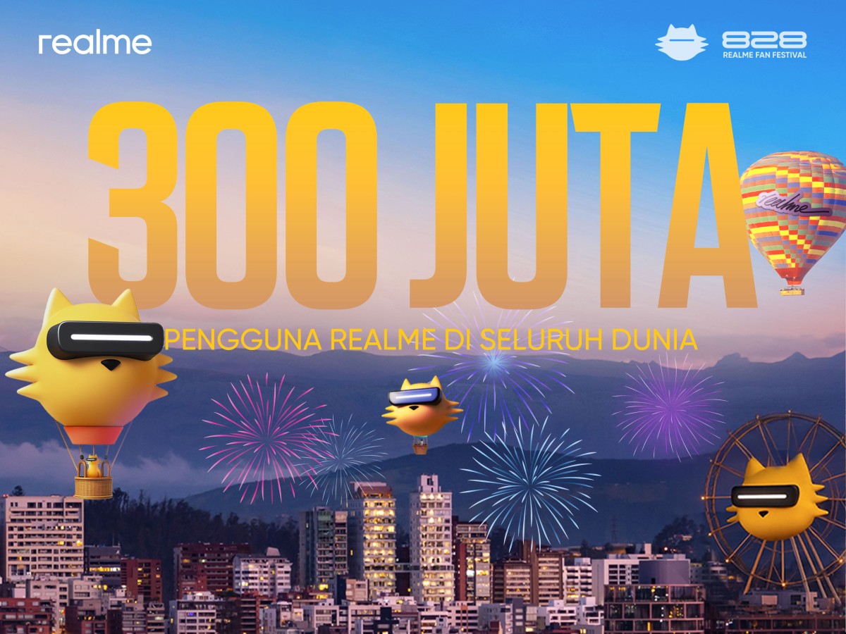 Jelang Ultah ke-7, realme Berhasil Capai 300 Juta Pengguna Global 53 300 Juta Pengguna realme di Seluruh Dunia