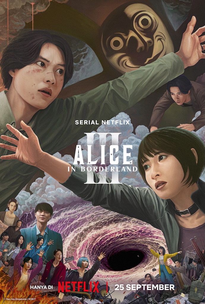 Trailer Alice in Borderland Season 3 Rilis, Akan Jadi End Game 55 Poster Alice in Borderland S3 di Netflix