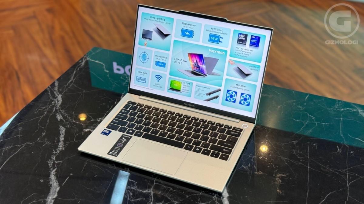 Luxia, Laptop Pertama dari Polytron untuk Pebisnis & Kreator 53 Laptop Polytron Luxia Ultra 5